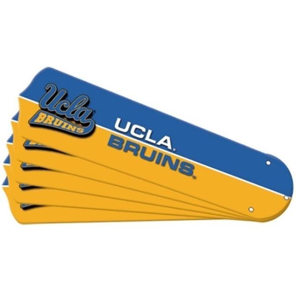 Ceiling Fan Designers Ceiling Fan Designers 7990-UCL New NCAA UCLA BRUINS 52 in. Ceiling Fan Blade Set 7990-UCL